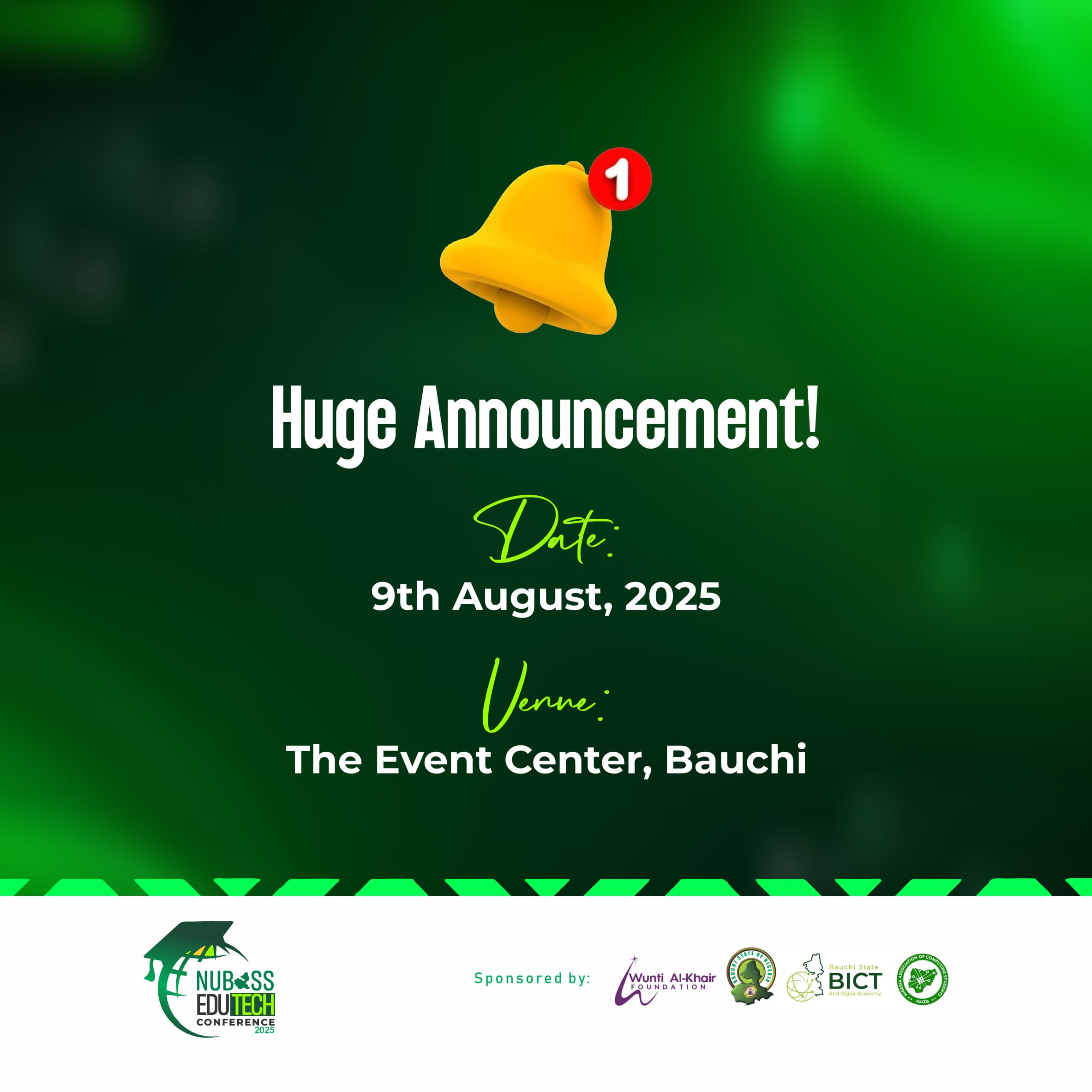 NUBASS EDUTECH Conference 2025 Announcement